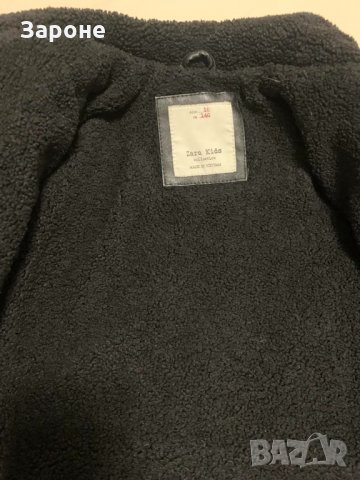 Детско кожено яке с изтъркан ефект Zara, снимка 5 - Детски якета и елеци - 34199484