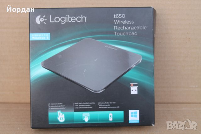 Logitech +650 тъчпад, снимка 1 - Клавиатури и мишки - 44480006