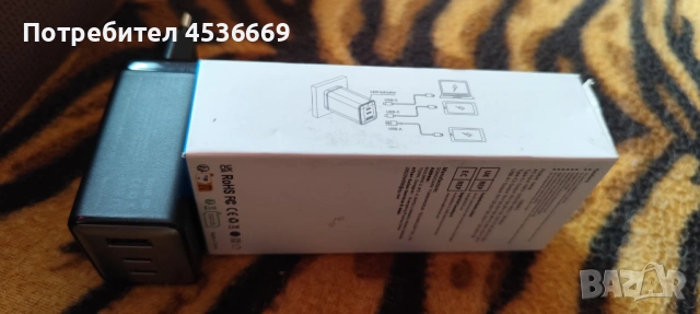 USB C Charger Block 130W, GaN 3-Port 