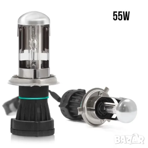 Ксенонови крушки H4 55W 6000K комплект 2 броя