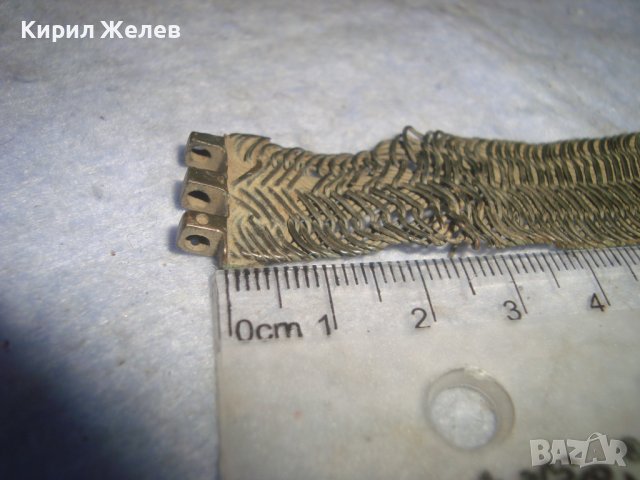 17 Век ВЪЗРОЖДЕНСКА СРЕБЪРНА САЧАНЕНА ГРИВНА КУЮМДЖИСКА ИЗРАБОТКА РЯДКА СТАРИННА ПЛЕТКА 28571 , снимка 8 - Антикварни и старинни предмети - 37170841