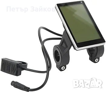 LCD дисплей Ebike, LCD панелен дисплей за електрически велосипед M5