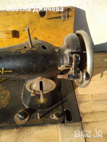 Стара шевна машина, снимка 3 - Антикварни и старинни предмети - 35458441