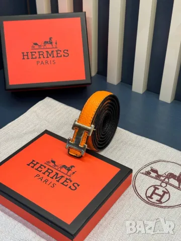 колани от естествена кожа hermes 2см, снимка 11 - Колани - 50406192