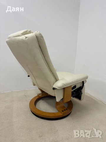 Релакс кресло въртящо се на 360 градуса HOMCOM, снимка 4 - Дивани и мека мебел - 52576916