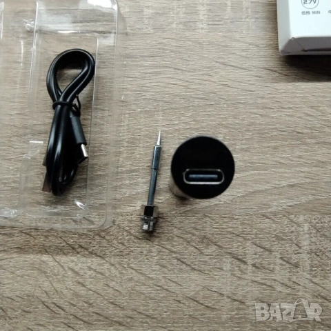 Преносим цифров поялник, регулиране на температурата, USB-C зареждане, снимка 8 - Друга електроника - 53303514