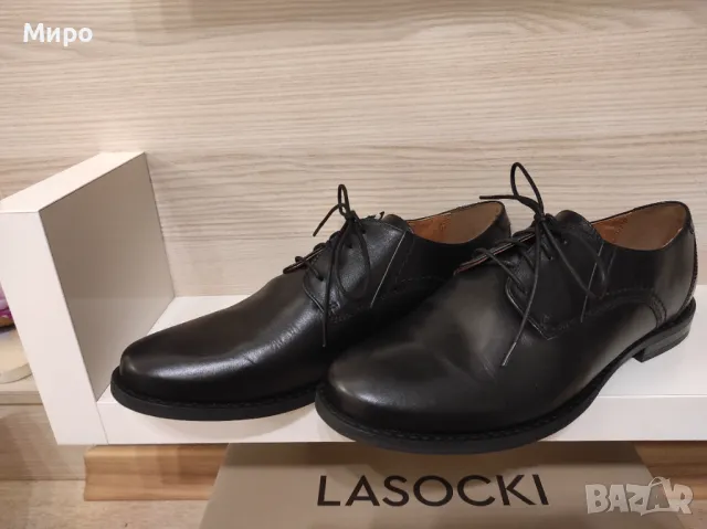 Lasoki мъжки кожени официални обувки, снимка 5 - Официални обувки - 50012088