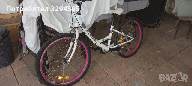 продавам детски велосипед CROSS 24"