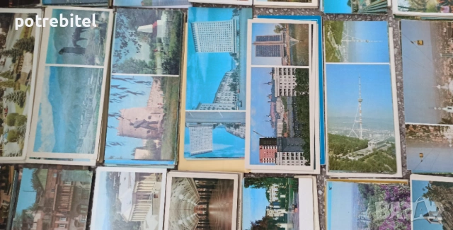 300 ДЪЛГИ НОВИ картички от СССР след 1960г, снимка 5 - Декорация за дома - 53940007