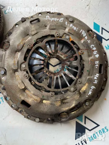 415043110, 324035510, 124035410 комплект съединител, маховик феродо и притискател от Skoda SuperB  , снимка 4 - Части - 50231039