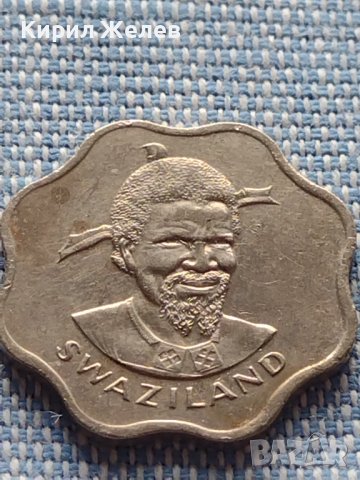 Монета 10 cent 1974г. SWAZILAND много красива за КОЛЕКЦИЯ 41110, снимка 5 - Нумизматика и бонистика - 42803343