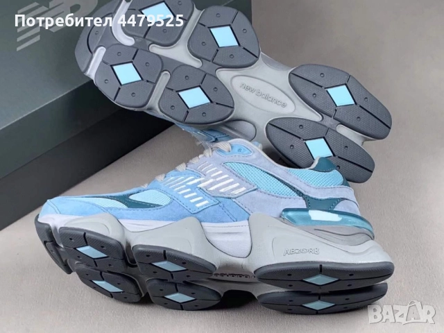 Оригинални дамски маратонки New Balance 9060 blue, снимка 6 - Маратонки - 51712881