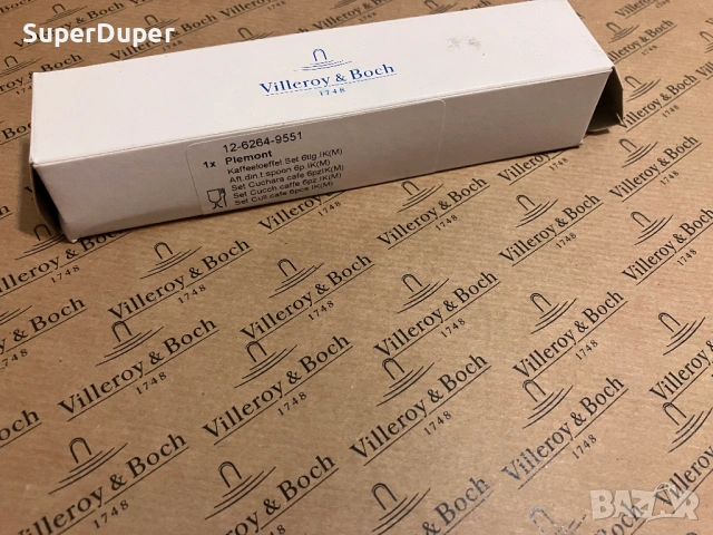 Villeroy & Boch десертни вилички § лъжички х 6 бр, снимка 8 - Прибори за хранене, готвене и сервиране - 52858024