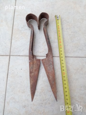 Стара ножица за стригане на овце, снимка 1