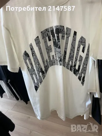 Мъжки тениски Balenciaga , снимка 4 - Тениски - 48391403