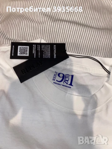 ЧИСТО НОВА тениска Replay, снимка 6 - Тениски - 51262246