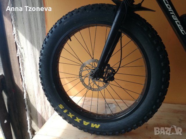 ПРОДАВАМ ЕЛЕКТРИЧЕСКИ ВЕЛОСИПЕД-FAT BIKE ,,CORRATEC'', снимка 9 - Велосипеди - 33742846