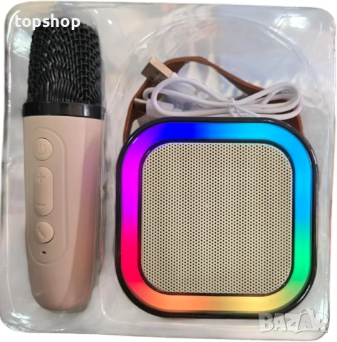 Нова Караоке система модел K12 с безжичен микрофон и 5 режима на гласа 