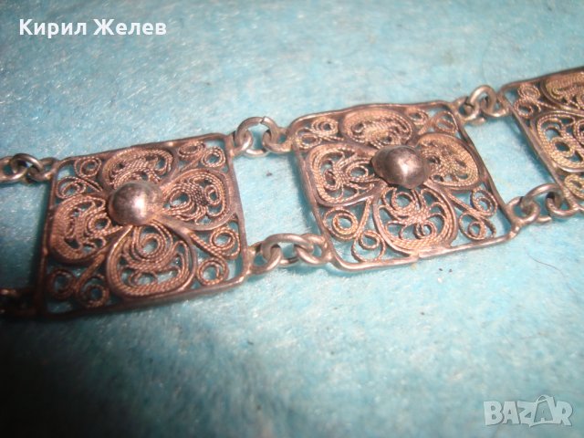 19 ВЕК ФИЛИГРАННА СРЕБЪРНА с ГРАНУЛАЦИЯ ФЛОРАЛНА ГРИВНА ЮВЕЛИРЕН УНИКАТ СРЕБРО 950 МАЙСТОРСКА 24483, снимка 13 - Антикварни и старинни предмети - 34883955