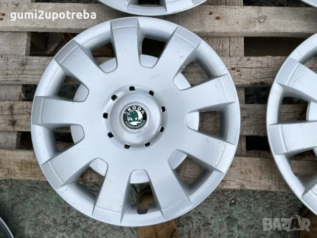 16 цола Тасове SKODA Yeti Octavia Оригинал 3T0601147, снимка 3 - Аксесоари и консумативи - 49533459