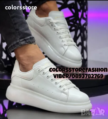 Мъжки бели кецове Alexander McQueen кодBR511
