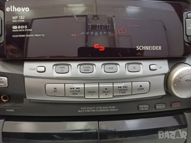 Аудио система Schneider MP 182, снимка 9 - Аудиосистеми - 31160090