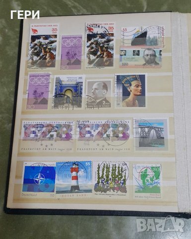 Албум с марки от Германия 700бр, снимка 2 - Филателия - 37517722