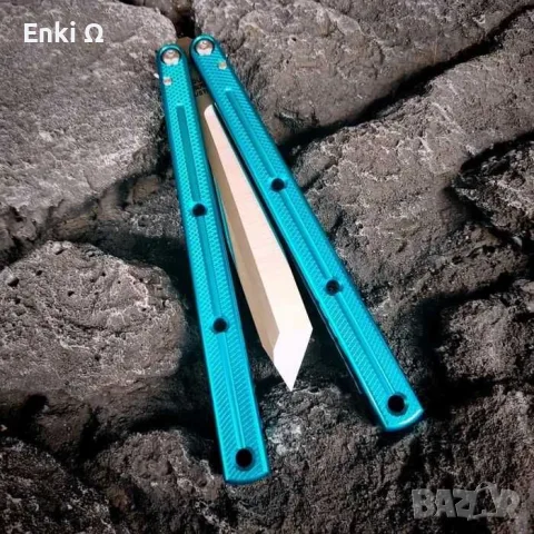 Baliplus Kraken Balisong (Live Blade) – нож Пеперуда, снимка 3 - Екипировка - 56541329