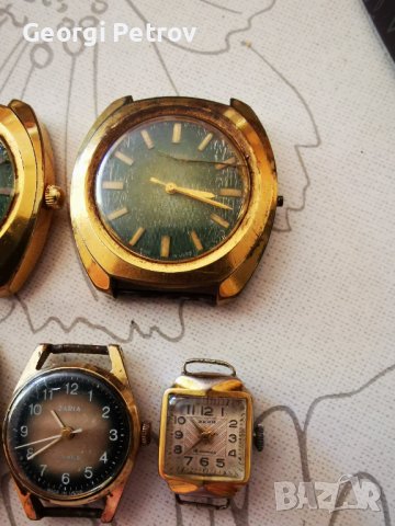 Купувам позлатени съветски часовници, снимка 4 - Антикварни и старинни предмети - 36985355