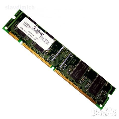 Рам Ram памет за компютър Infineon hys64v8301gu-7.5-c2 64MB, Sync, 133 Mhz, CL3