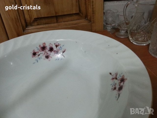 Стар български порцелан купа , снимка 7 - Антикварни и старинни предмети - 35031427