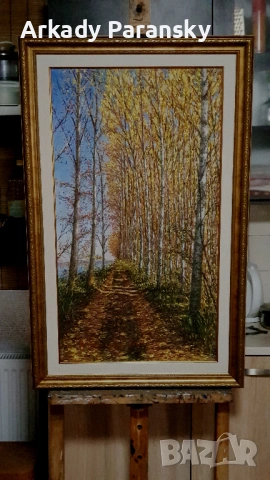 Есен на брега на Дунав (1). , снимка 2 - Картини - 54064805