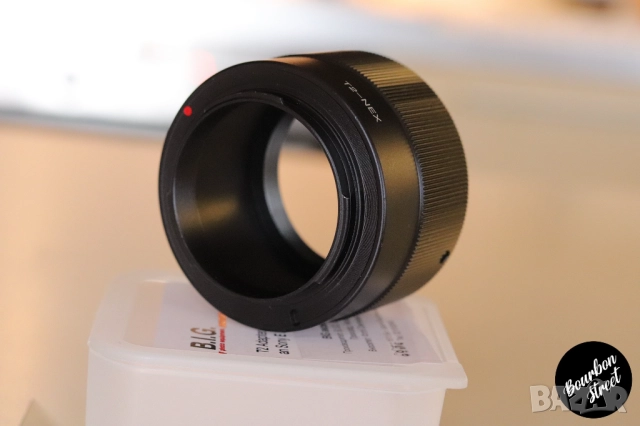Адаптер T2 - Sony E mount, снимка 2 - Обективи и филтри - 52295633