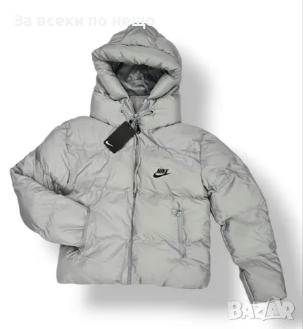 Nike Дамско Зимно Яке С Качулка Найк - 2 Цвята Код VAL-38, снимка 3 - Якета - 56090078