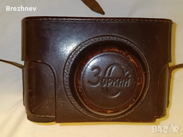 Съветски фотоапарат Зоркий С 1956г., снимка 5 - Фотоапарати - 52681860