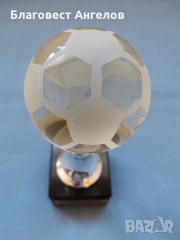 Статуетка топка, снимка 3 - Футбол - 35485710
