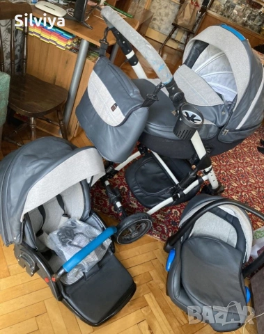 Бебешка количка 3в1 