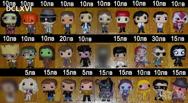 Funko Pop Колекция БЕЗ КУТИИ - Batman, Walking Dead, Anime и други, снимка 2 - Колекции - 52576689