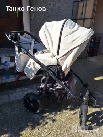 Бебешка количка 2 в 1 BeBe-Mobile Gusto, снимка 6 - Детски колички - 55783711