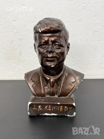 Гипсов бюст на Джон Кенеди. №8034