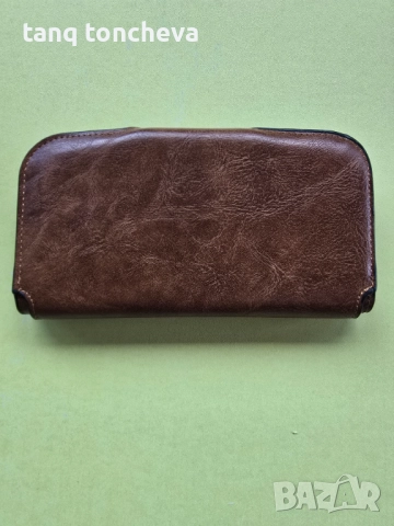 Карамелено кафяво портмоне, снимка 2 - Портфейли, портмонета - 51467864