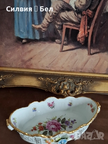 Красива декоративна купа, снимка 12 - Антикварни и старинни предмети - 51918512