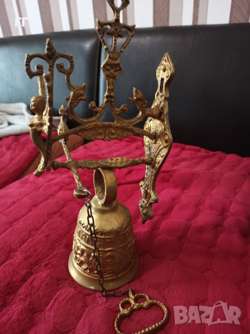Месингова камбана за врата, снимка 8 - Декорация за дома - 44792499
