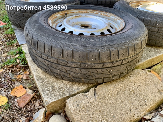 4бр.Оригинални джанти+ЗИМНИ ГУМИ 16цола 5x114.3 за Honda Civic,Cr-v,Accord,Land Rover, снимка 4 - Гуми и джанти - 52175438