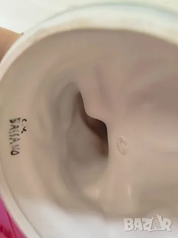 Стара порцеланова статуетка ".басано", снимка 2 - Статуетки - 48757124