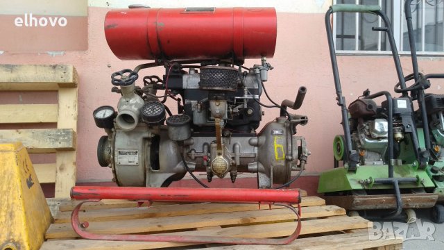 Пожарникарска водна помпа Johstadt DDR, снимка 11 - Напояване - 40862805