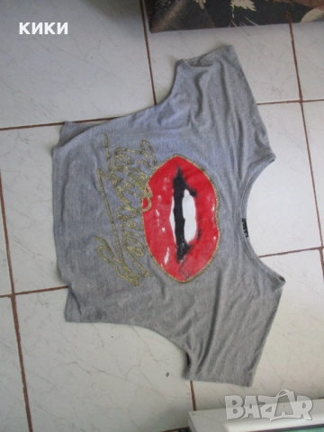 Дамска тениска Есприт НОВА, снимка 4 - Потници - 34364566