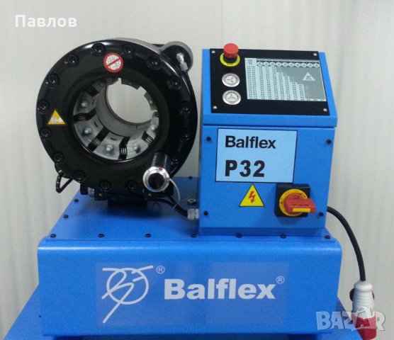 Електро-хидравлична преса за кербоване на маркучи P32, снимка 3 - Други машини и части - 28697673