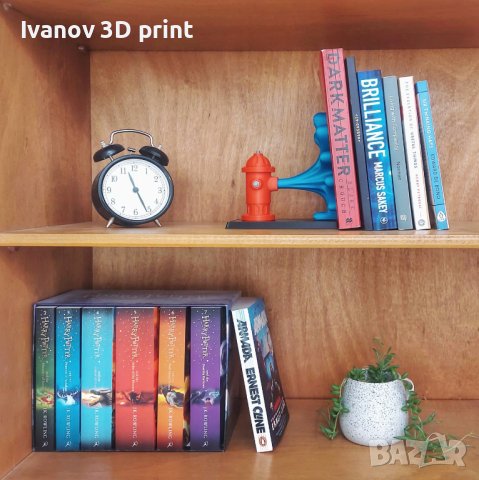 Поставка за книги „пожарен кран“, снимка 4 - Декорация за дома - 42148672