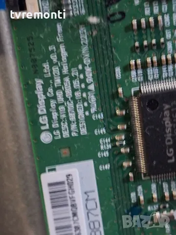 T-CON 6870C-0805A TM120_V0.3 6871L-6387C от телевизор TELEFUNKEN 43UA9006 For 43Inc Display VES430QN, снимка 2 - Части и Платки - 48362314